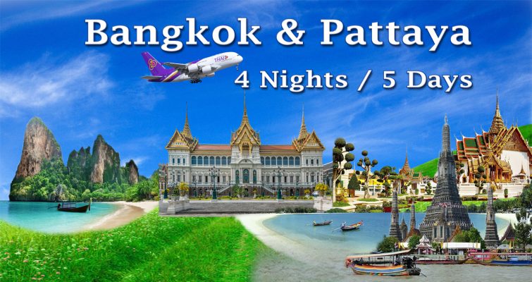 Tour Du Lịch Thái Lan 5 Ngày 4 Đêm BANGKOK - PATTAYA