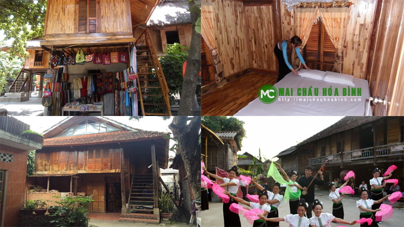 Homestay ở bản lác Mai Châu